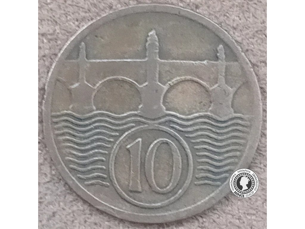 10 halier - 1.ČSR - 1924