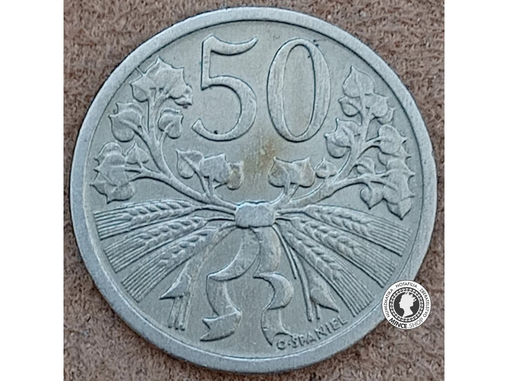 50 halier - 1.ČSR - 1921