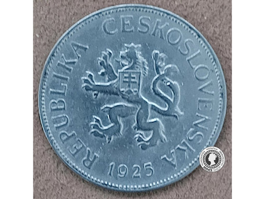 5.koruna - 1.ČSR - 1925