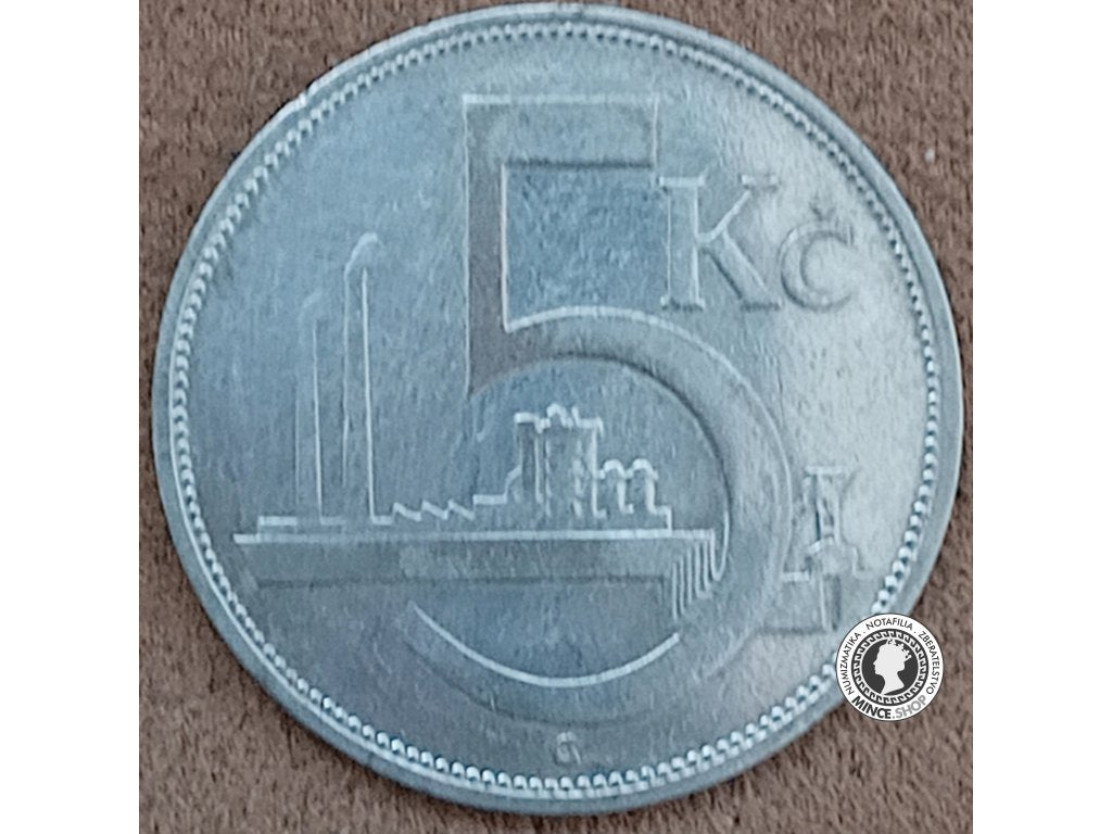 5.koruna - 1.ČSR - 1931