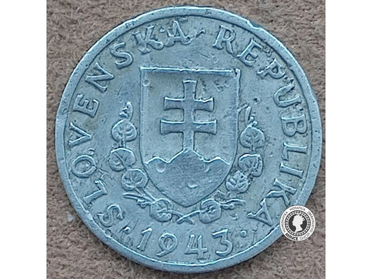 20 halier - Slovenský Štát - 1943