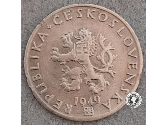 20 halier - Česko-Slovensko - 1949