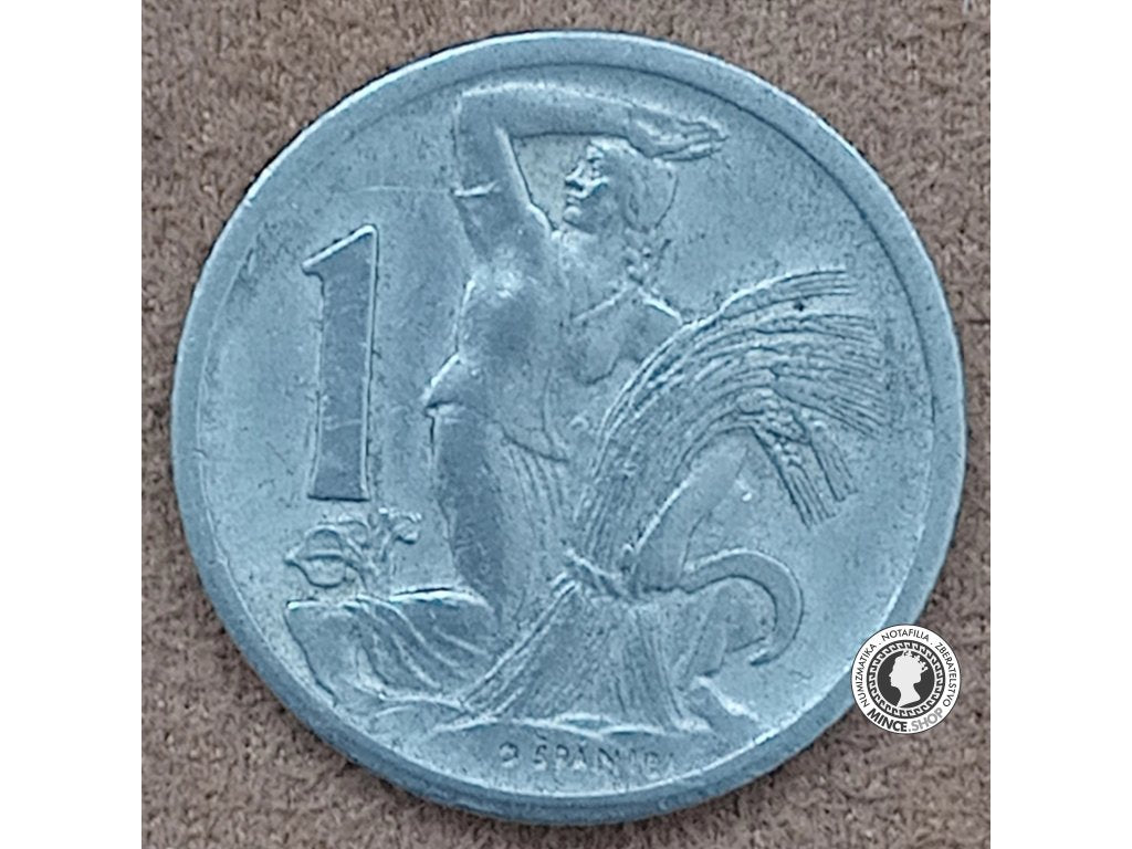 1 koruna - Česko-Slovensko - 1951