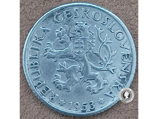 1 koruna - Česko-Slovensko - 1953