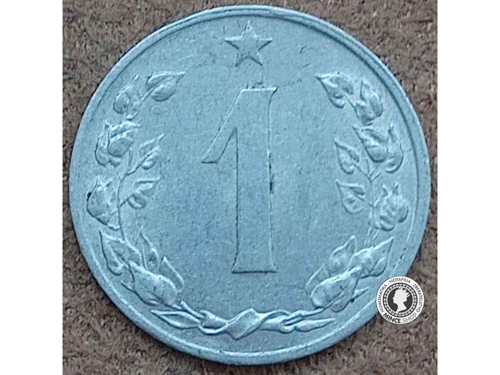 1 halier - Česko-Slovensko - 1954