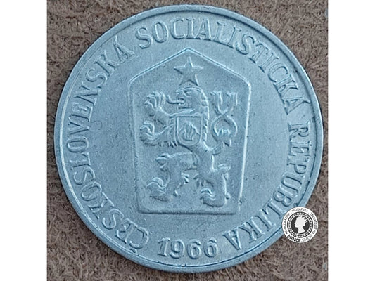 5 halier - Česko-Slovensko - 1966