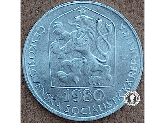 5 halier - Česko-Slovensko - 1980