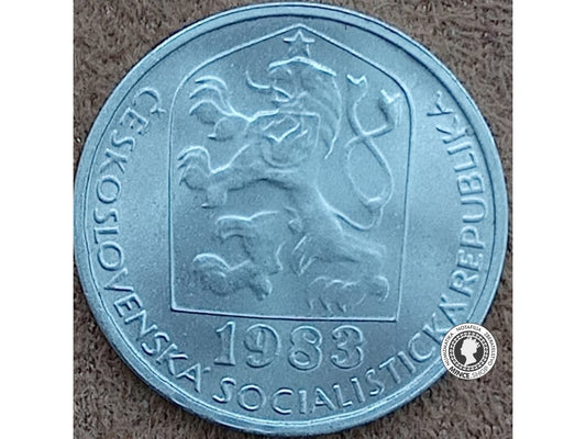 5 halier - Česko-Slovensko - 1983