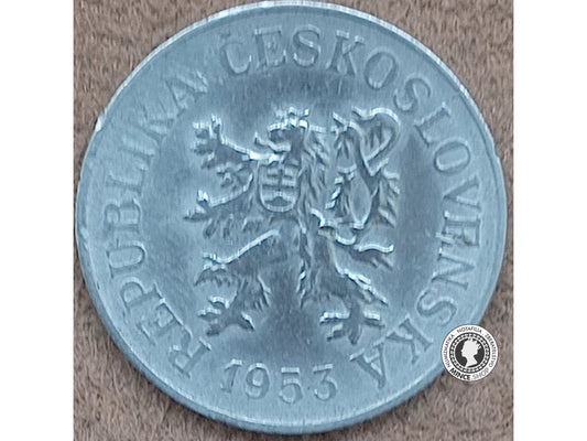 10 halier - Česko-Slovensko - 1953
