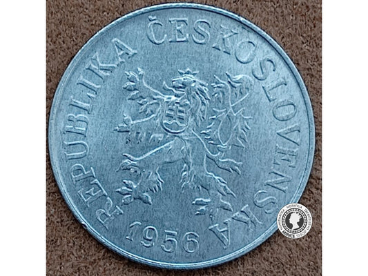 10 halier - Česko-Slovensko - 1956