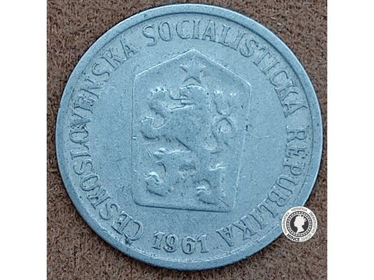 10 halier - Česko-Slovensko - 1961