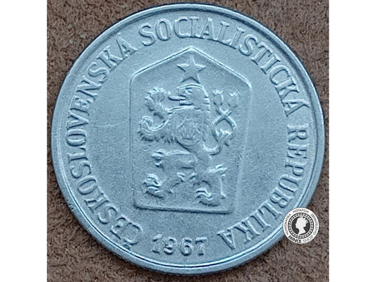 10 halier - Česko-Slovensko - 1967