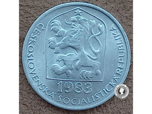 10 halier - Česko-Slovensko - 1983