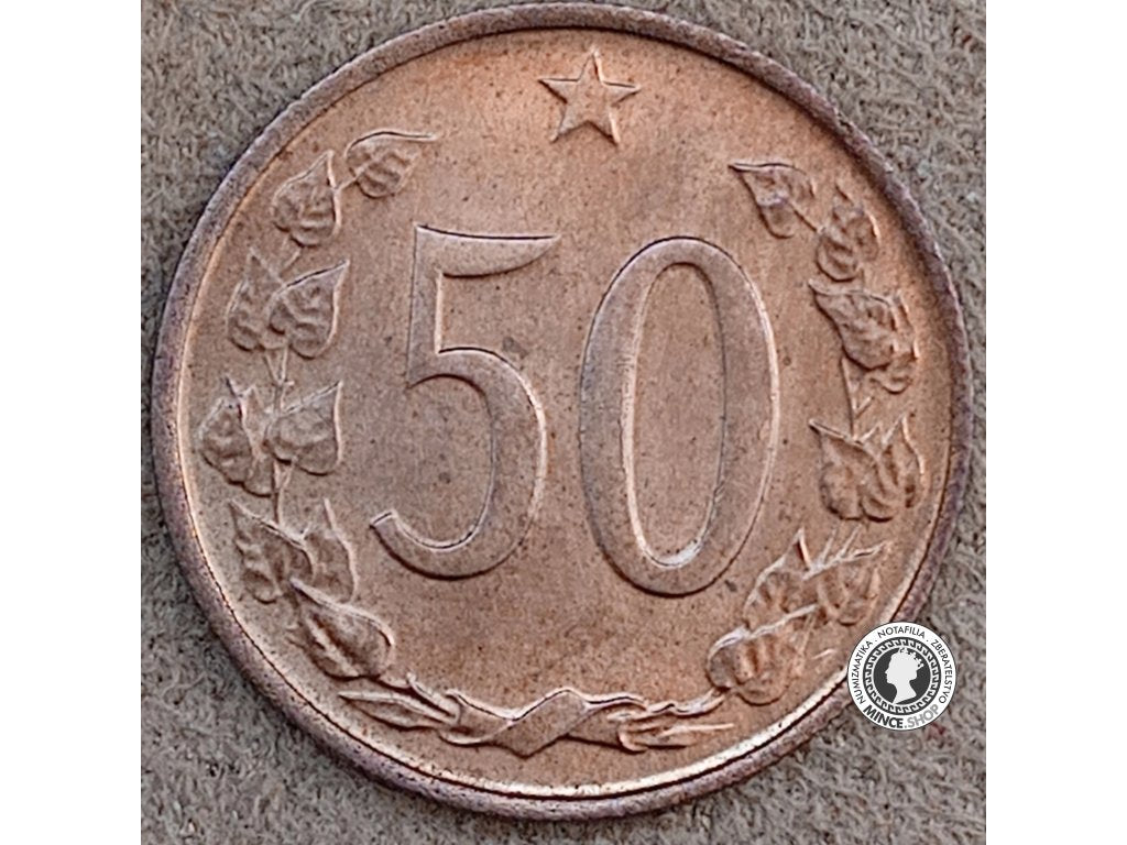 50 halier - Česko-Slovensko - 1969