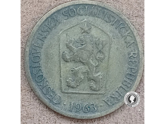 1 koruna - Česko-Slovensko - 1963