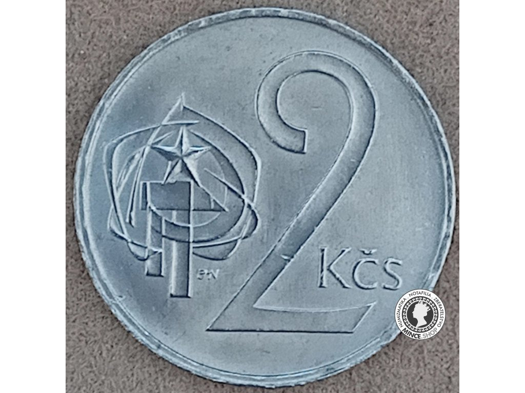 2 koruna - Česko-Slovensko - 1984