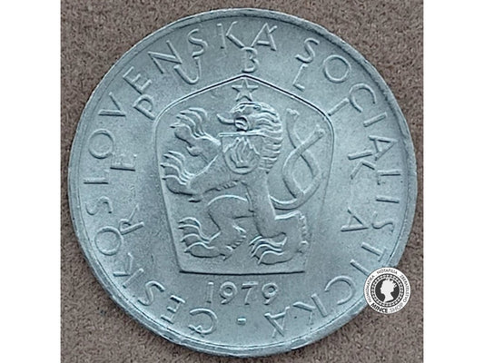 5 koruna - Česko-Slovensko - 1979