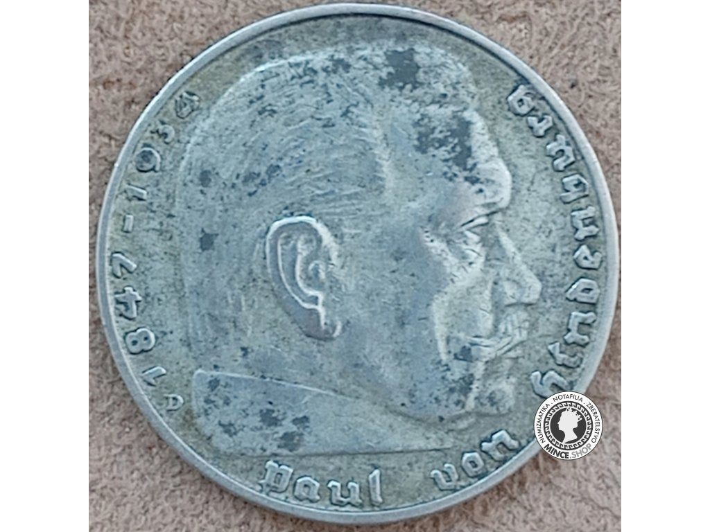 2 marka - Nemecko - Tretia Ríša - 1936 D