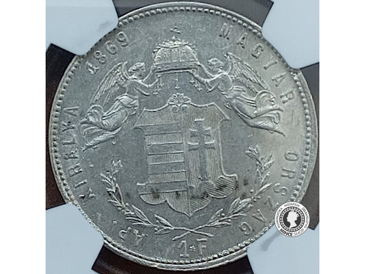 1. forint - Rakúsko-Uhorsko - 1869 - AU 58