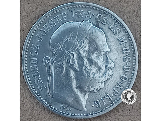 1 korona - Rakúsko-Uhorsko - 1895