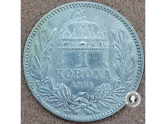 1 korona - Rakúsko-Uhorsko - 1894