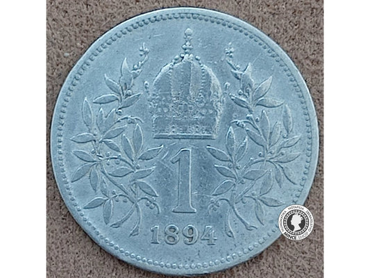 1 koruna - Rakúsko-Uhorsko - 1894