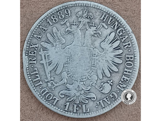 1 florin - Rakúsko-Uhorsko - 1889