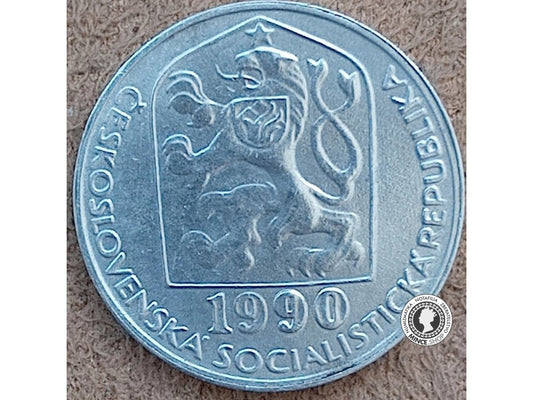 5 halier - Česko-Slovensko - 1990