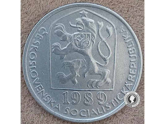 50 halier - Česko-Slovensko - 1989