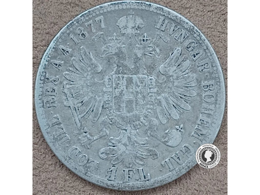 1 florin - Rakúsko-Uhorsko - 1877