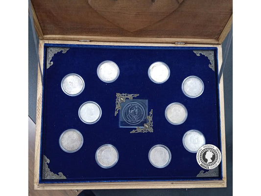 Luxusná drevená kazeta - Dr.Jozef Tiso Slovenský Štát 1939 - 1945