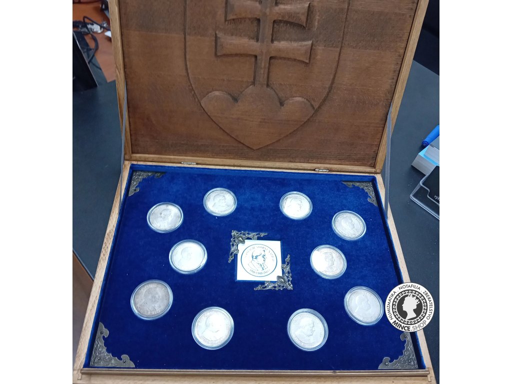 Luxusná drevená kazeta - Dr.Jozef Tiso Slovenský Štát 1939 - 1945