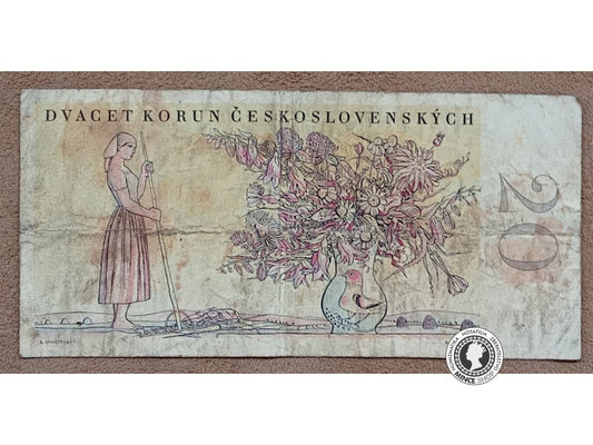20 Korún - 1949 - ČSR