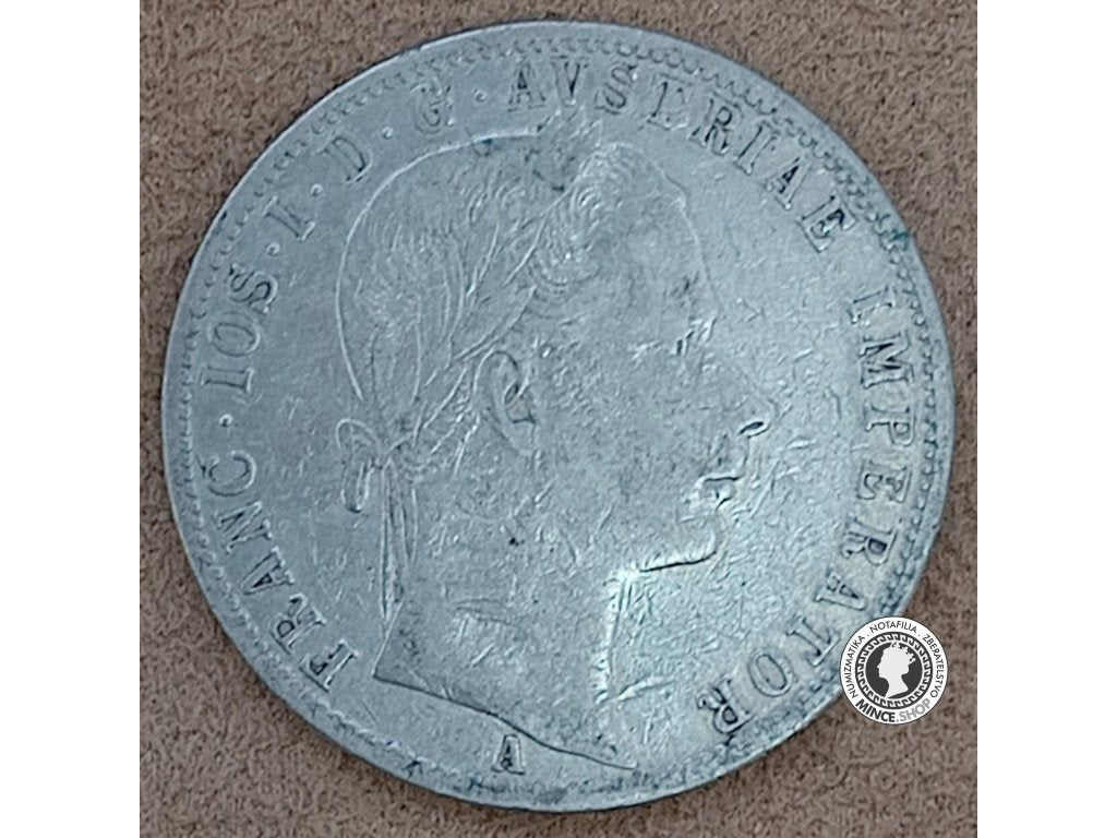1 florin - Rakúsko-Uhorsko - 1862