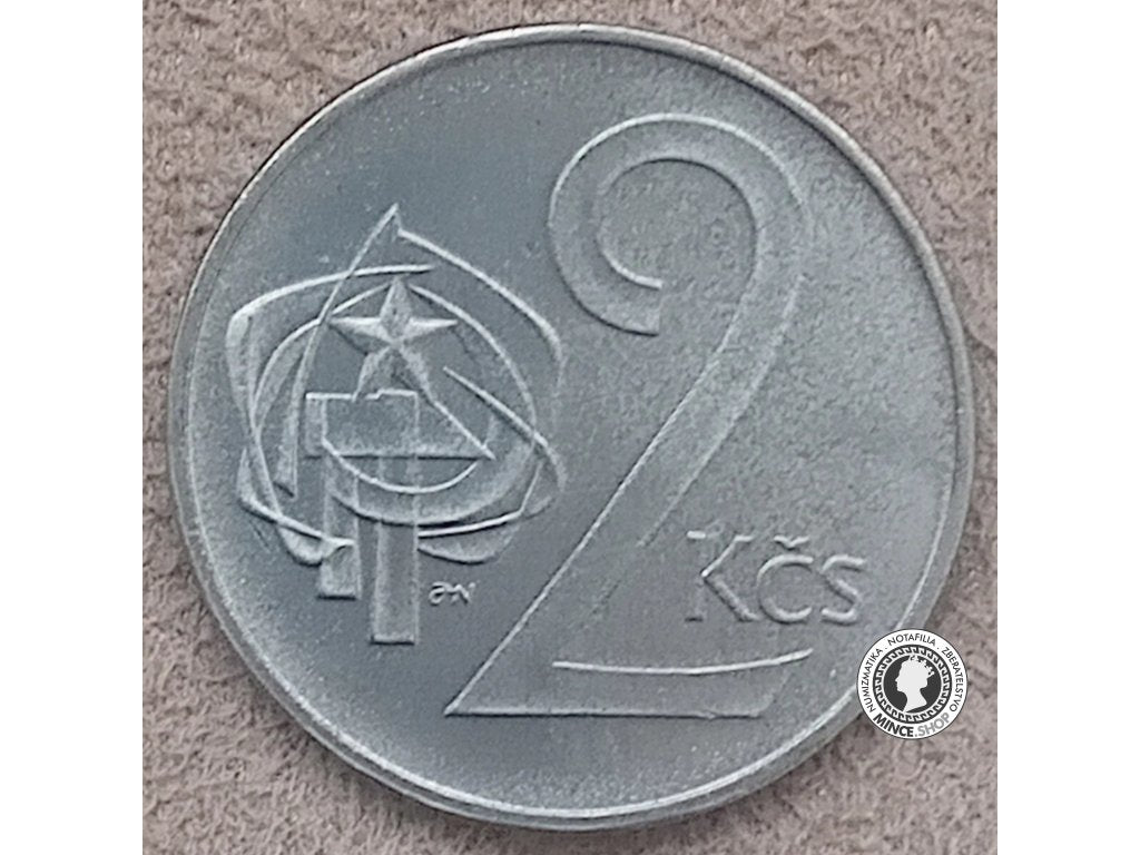 2 koruna - Česko-Slovensko - 1988 - UNC