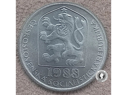 50 halier - Česko-Slovensko - 1988 - UNC