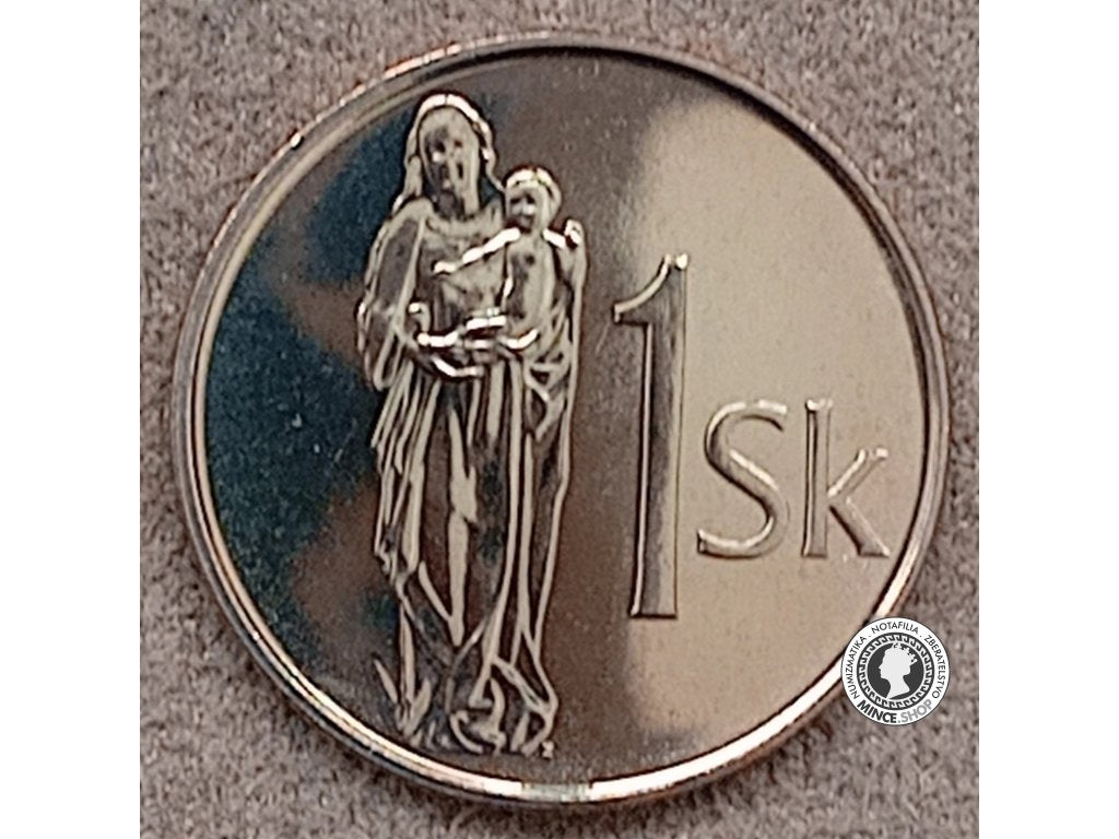 1 koruna - Slovensko - 2006 - UNC