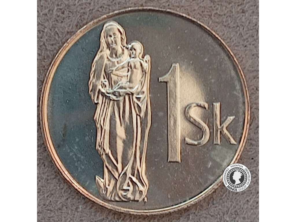 1 koruna - Slovensko - 2004 - UNC