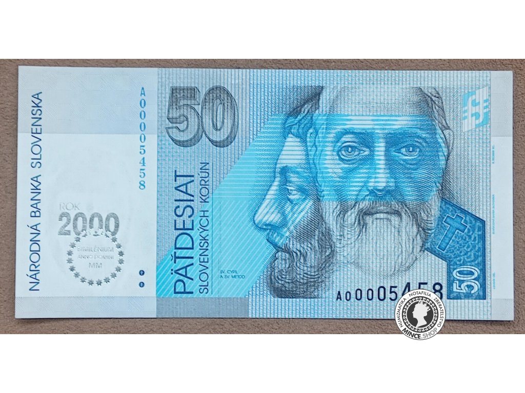 50 Korún - 1993 - Slovensko-Bimilenium - UNC