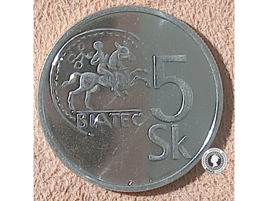 5 koruna - Slovensko - 1993 - UNC