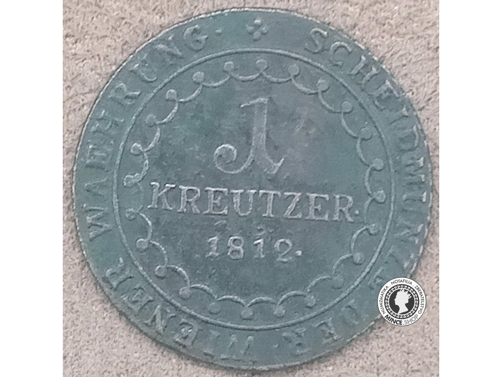 1 grajciar - Rakúsko - Rakúska Ríša - 1812 B