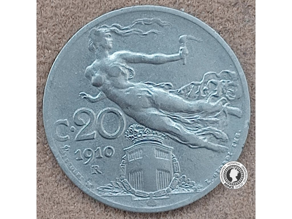 20 centesimi - Taliansko - 1910