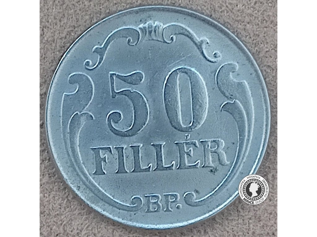 50 filler - Regentské Maďarsko - 1938