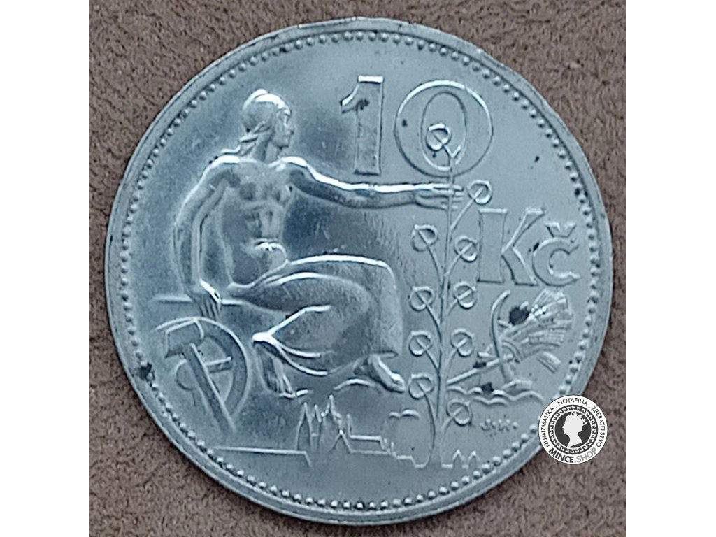 10.koruna - 1.ČSR - 1932