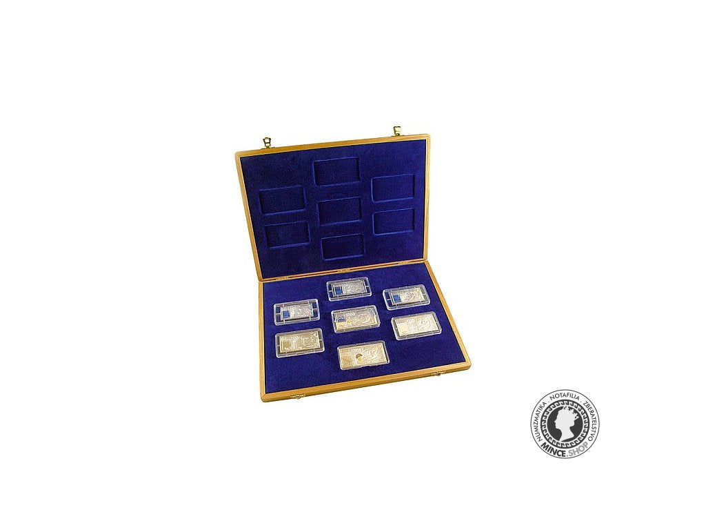 Súbor pamätných mincí 2003 s motívmi slovenských bankoviek PROOF