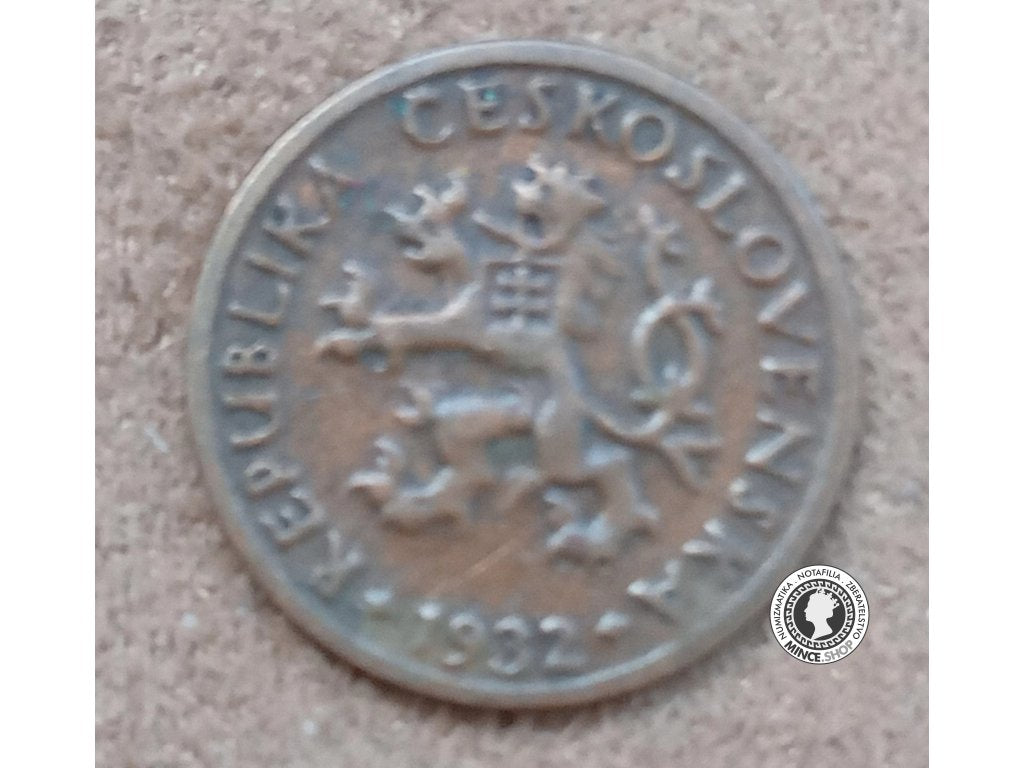 5 halier - 1.ČSR - 1932