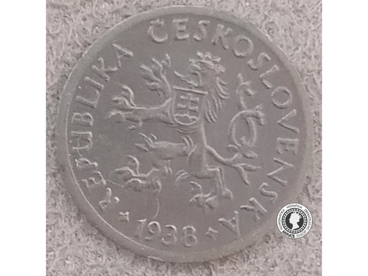 5 halierov - 1.ČSR - 1938