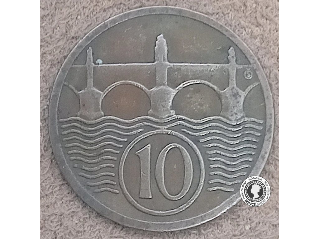 10 halier - 1.ČSR - 1922