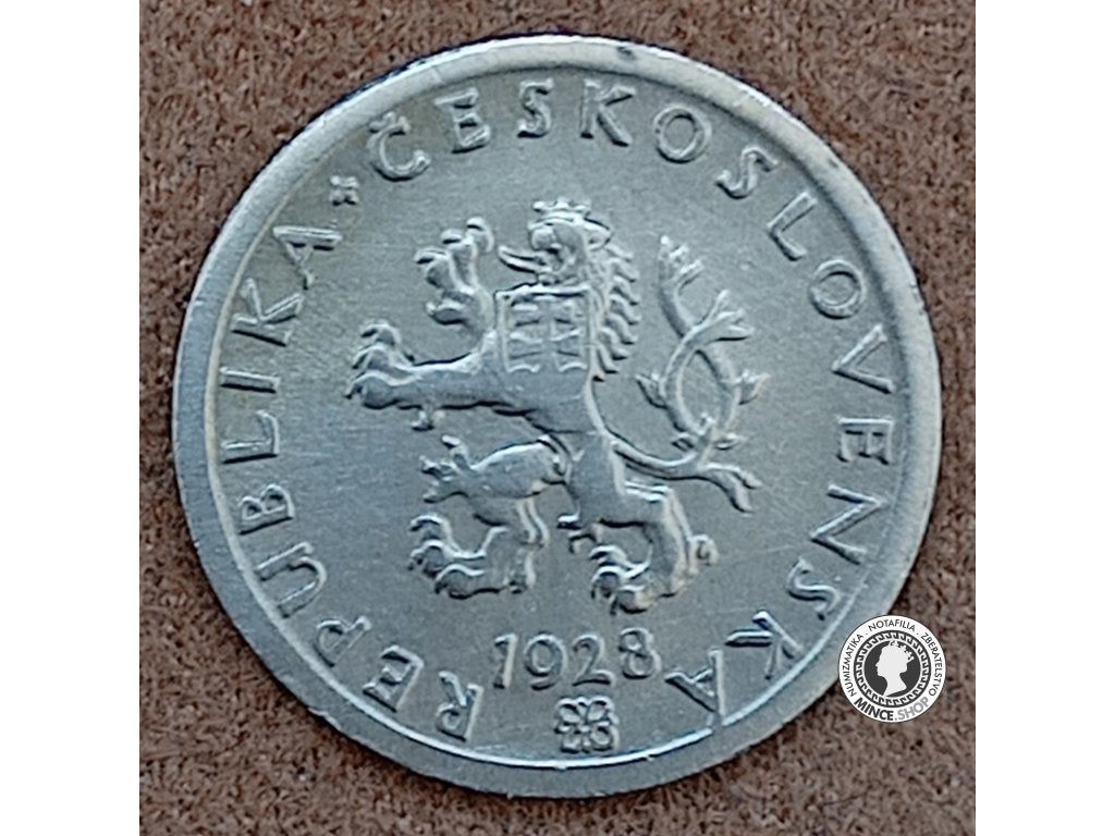 20 halier - 1.ČSR - 1928