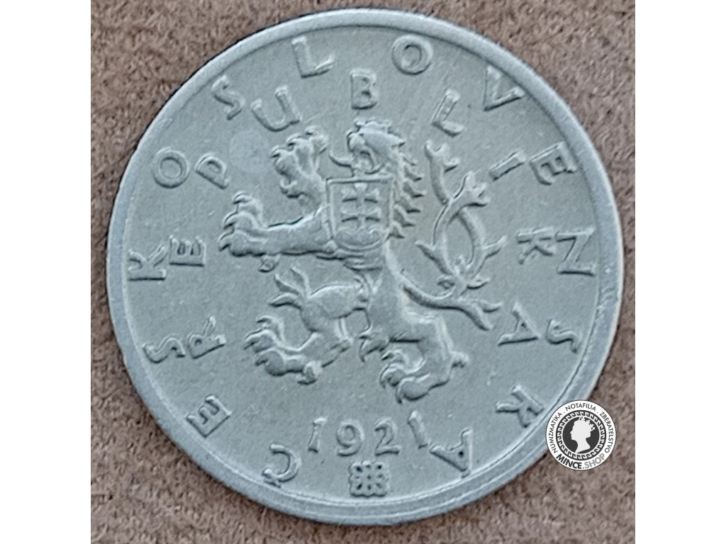 50 halier - 1.ČSR - 1921